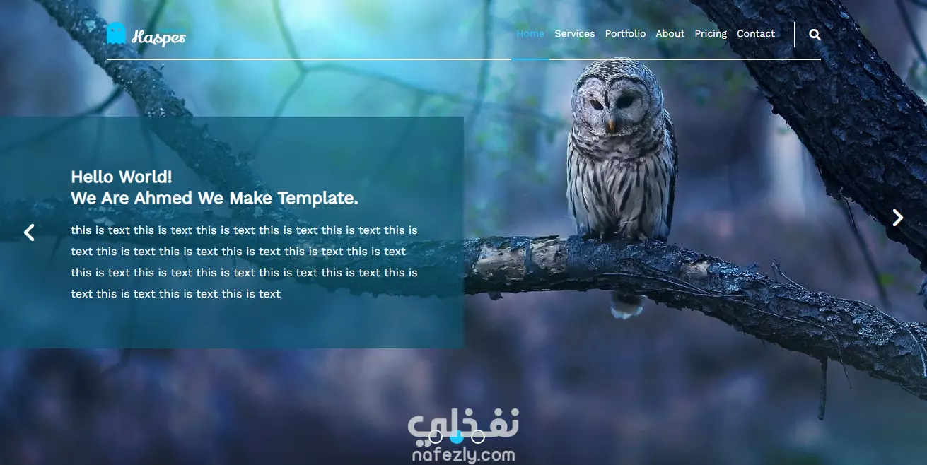 Kasper Template نفذلي Kasper Template نفذلي