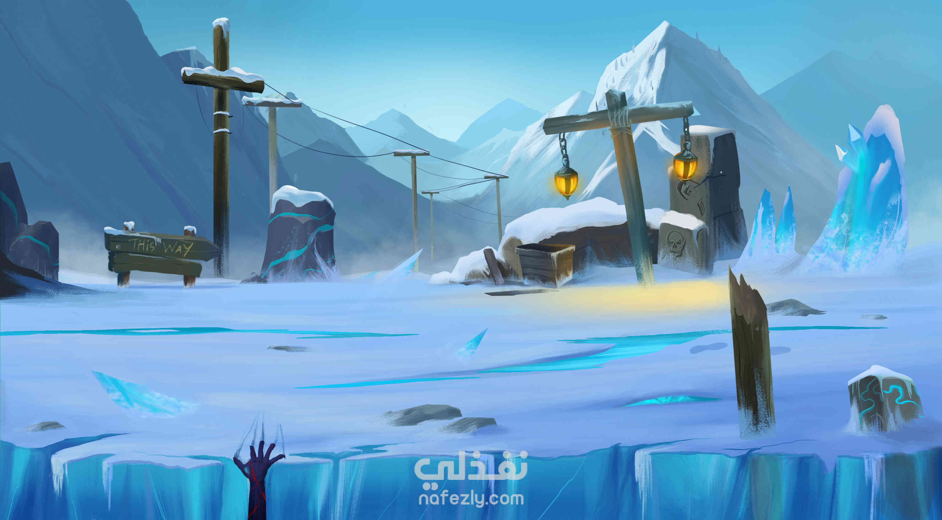 تصميم خلفيات 2D للالعاب | نفذلي