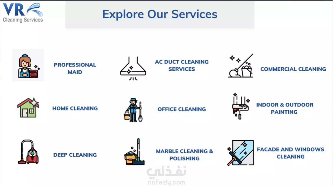 VR Cleaning Services نفذلي