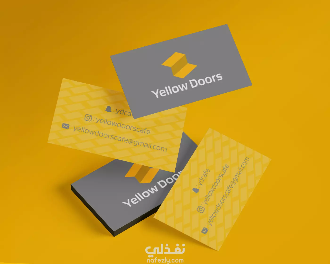YELLOW DOORS ( BRAND IDENTITY ) نفذلي