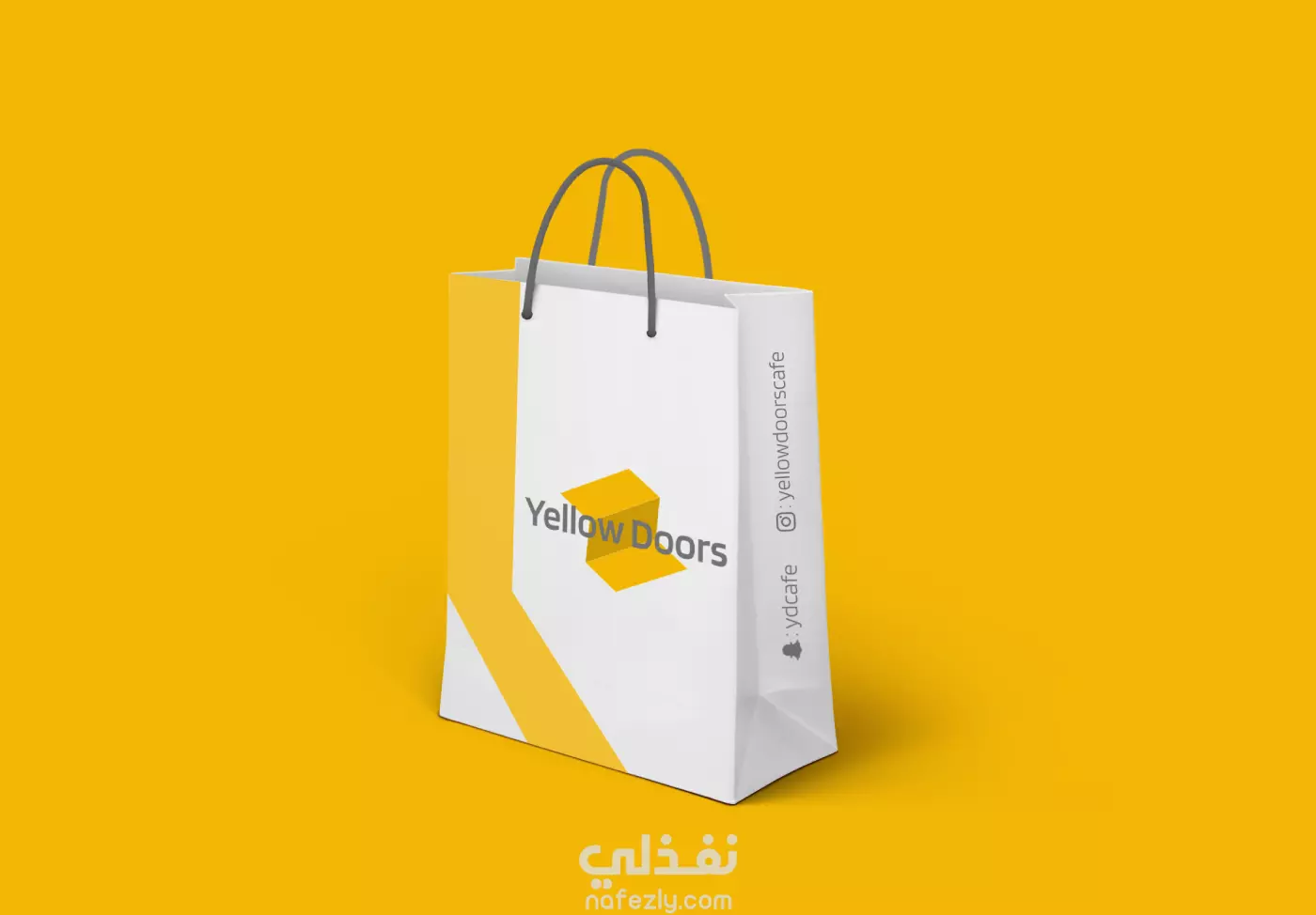 YELLOW DOORS ( BRAND IDENTITY ) نفذلي