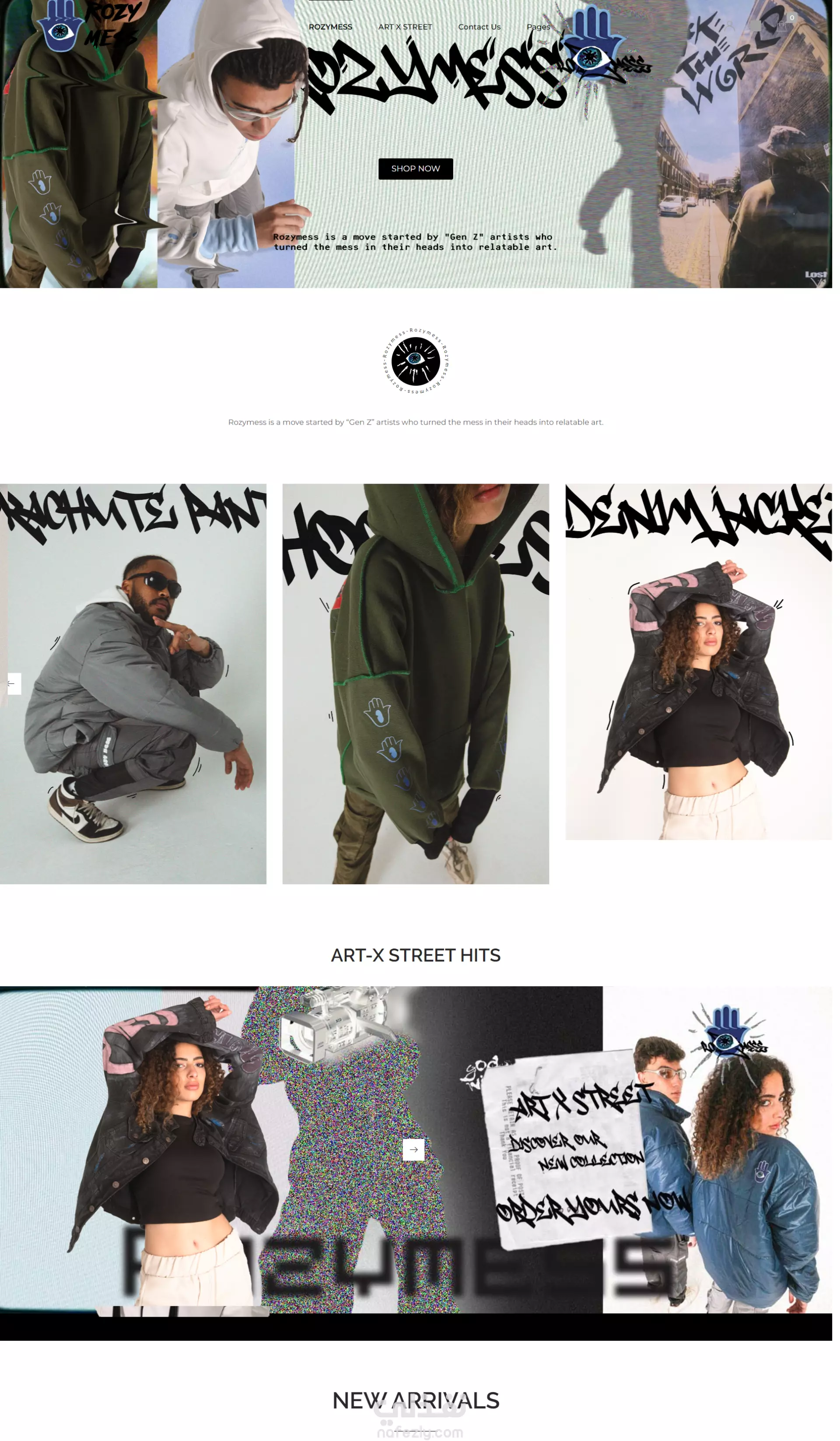 ROZYMESS CLOTHES BRAND IN EGYPT نفذلي