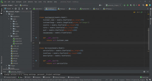 برمجة وتطوير موقع إلكتروني باستخدام Python Django